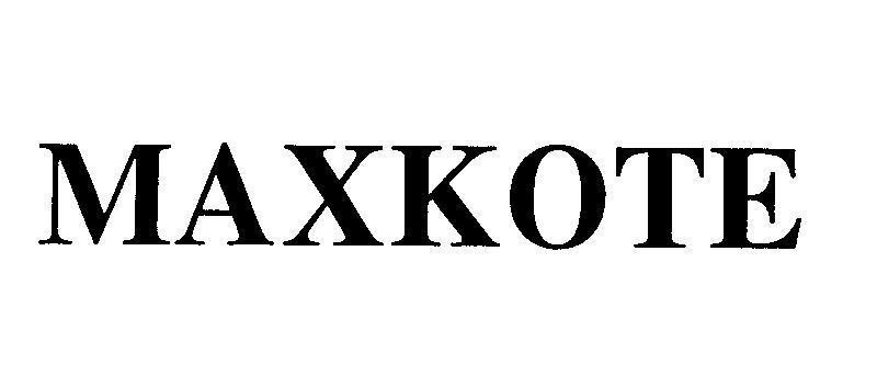 Mẫu nhãn hiệu MAXKOTE