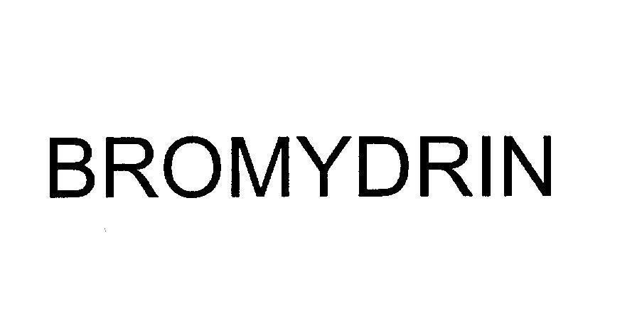 Mẫu nhãn hiệu BROMYDRIN