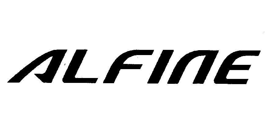 Mẫu nhãn hiệu ALFINE