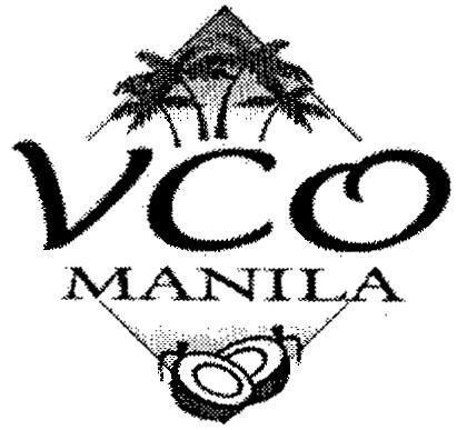 Mẫu nhãn hiệu VCO MANILA