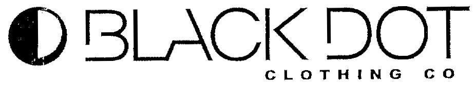 Mẫu nhãn hiệu BLACK DOT CLOTHING CO