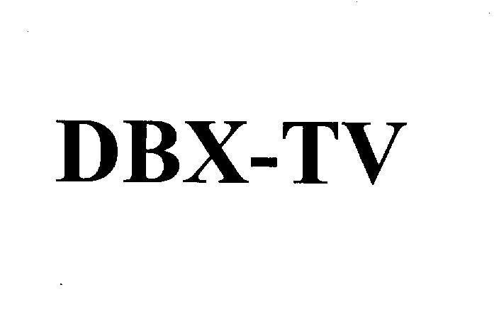 Mẫu nhãn hiệu DBX-TV