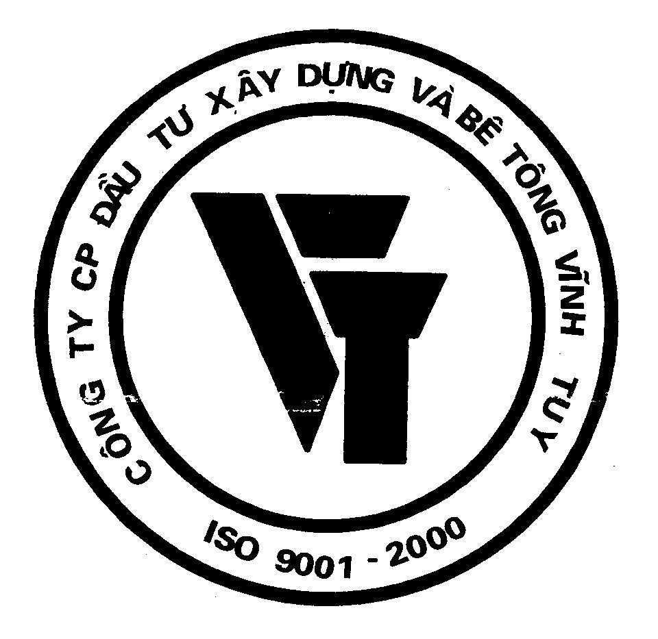 Mẫu nhãn hiệu VT Công Ty CP Bê Tông Và Xây Dựng Vĩnh Tuy