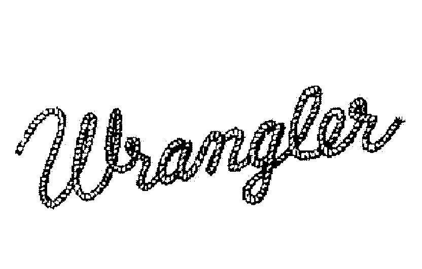 Mẫu nhãn hiệu WRANGLER