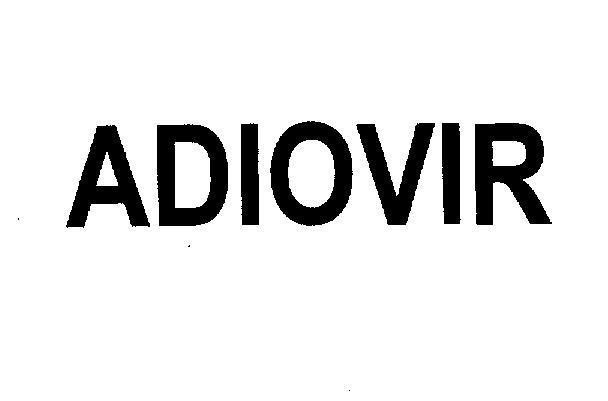 Mẫu nhãn hiệu ADIOVIR
