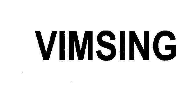 Mẫu nhãn hiệu VIMSING