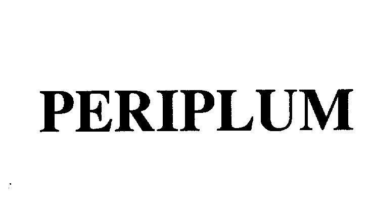 Mẫu nhãn hiệu PERIPLUM