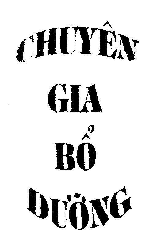Mẫu nhãn hiệu Chuyên gia bổ dưỡng