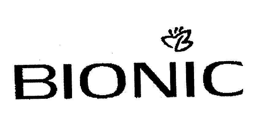 Mẫu nhãn hiệu BIONIC