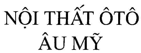 Mẫu nhãn hiệu Nội thất ôtô Âu Mỹ