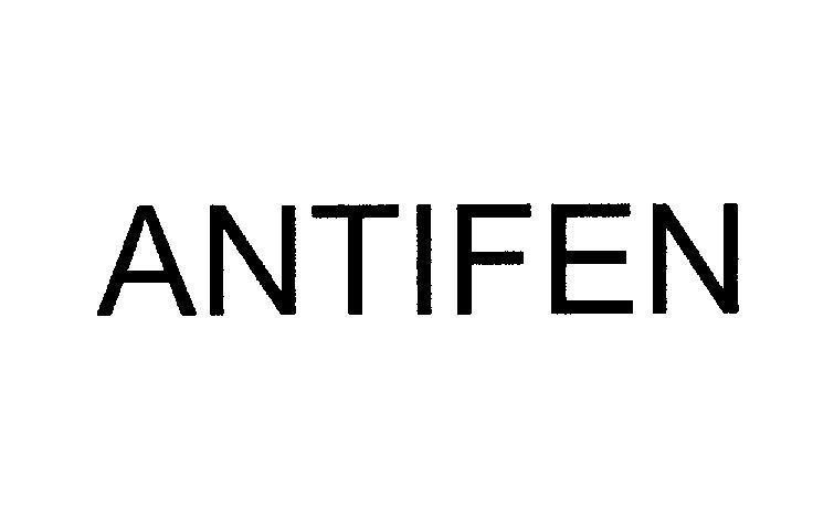 Mẫu nhãn hiệu ANTIFEN