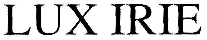 Mẫu nhãn hiệu LUX IRIE