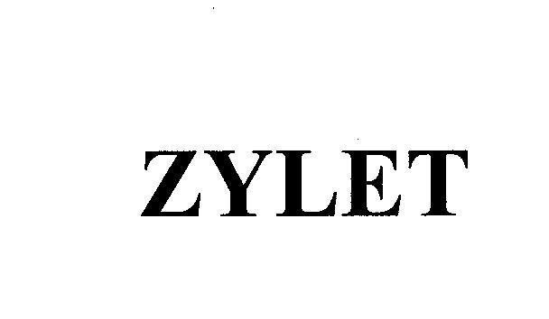 Mẫu nhãn hiệu ZYLET