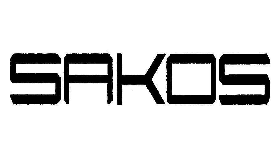 Mẫu nhãn hiệu SAKOS