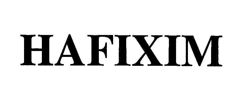 Mẫu nhãn hiệu HAFIXIM