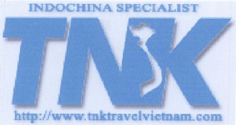 Mẫu nhãn hiệu TNK INDOCHINA SPECIALIST http://www. tnktravelvietnam.com