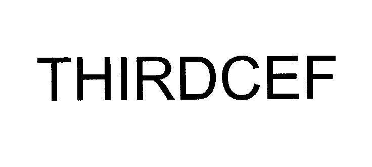 Mẫu nhãn hiệu THIRDCEF