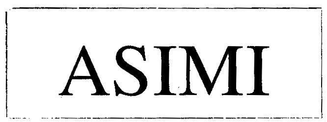 Mẫu nhãn hiệu ASIMI