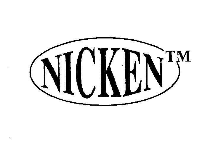 Mẫu nhãn hiệu NICKEN