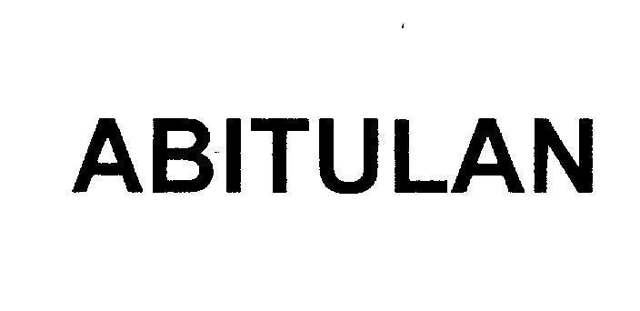 Mẫu nhãn hiệu ABITULAN