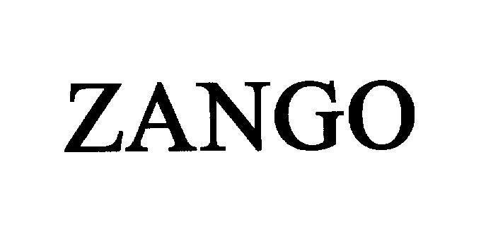 Mẫu nhãn hiệu ZANGO