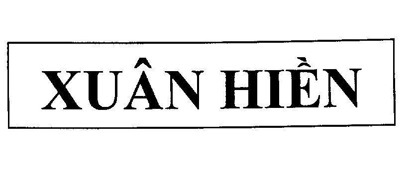 Mẫu nhãn hiệu Xuân Hiền