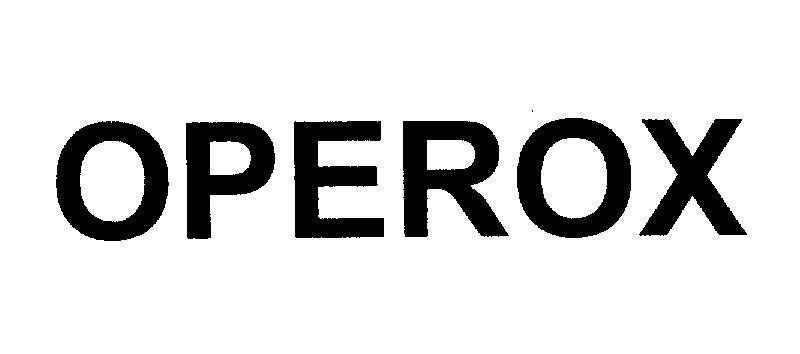 Mẫu nhãn hiệu OPEROX