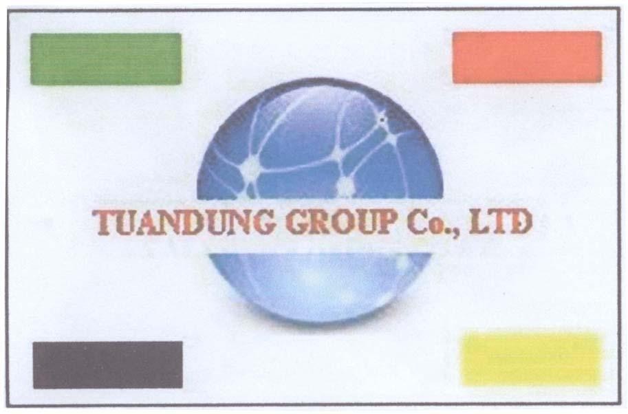 Mẫu nhãn hiệu TUANDUNG GROUP CO.,LTD