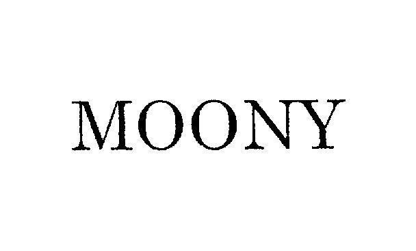 Mẫu nhãn hiệu MOONY