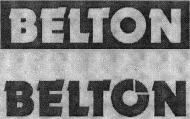 Mẫu nhãn hiệu BELTON