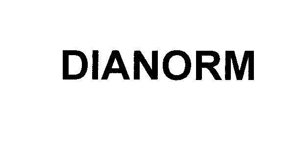 Mẫu nhãn hiệu DIANORM