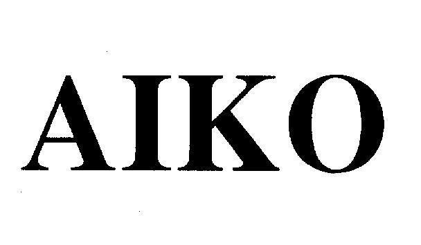 Mẫu nhãn hiệu AIKO