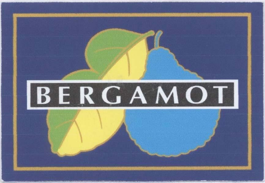 Mẫu nhãn hiệu BERGAMOT