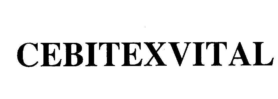 Mẫu nhãn hiệu CEBITEXVITAL