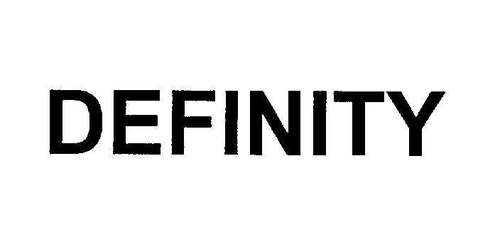 Mẫu nhãn hiệu DEFINITY