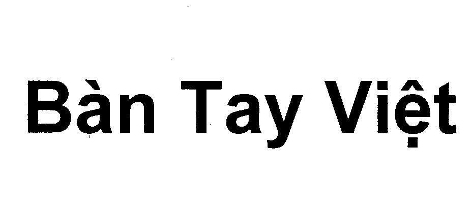Mẫu nhãn hiệu Bàn Tay Việt
