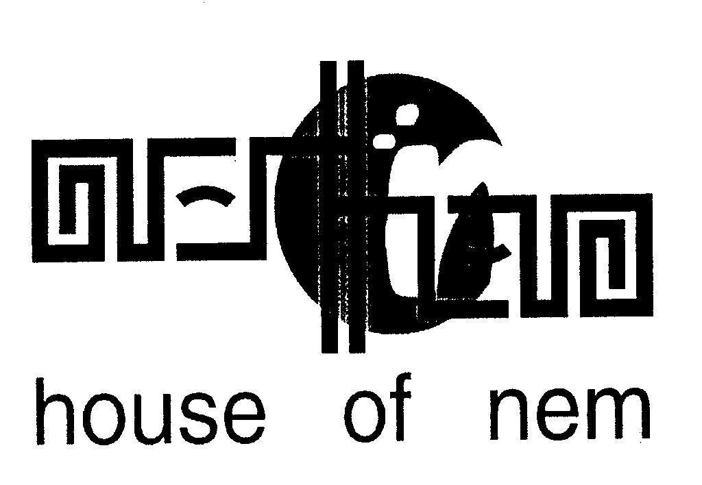 Mẫu nhãn hiệu house of nem N