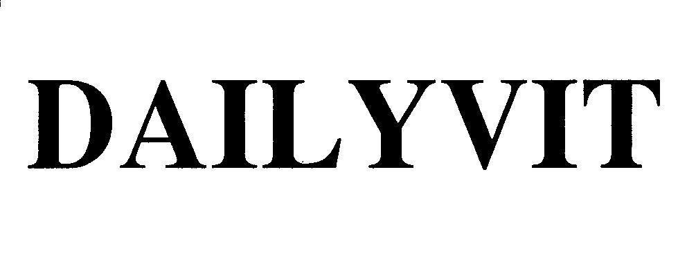 Mẫu nhãn hiệu DAILYVIT
