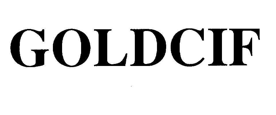 Mẫu nhãn hiệu GOLDCIF