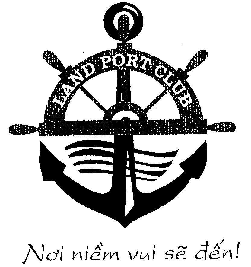 Mẫu nhãn hiệu LAND PORT CLUB Nơi niềm vui sẽ đến!