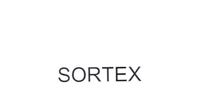 Mẫu nhãn hiệu SORTEX
