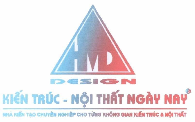 Mẫu nhãn hiệu HMD DESIGN Kiến trúc - Nội thất ngày nay