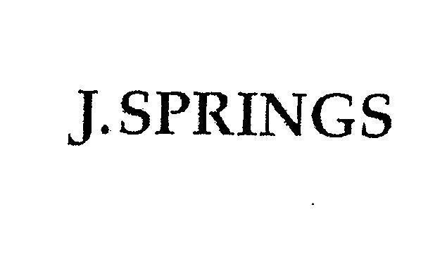 Mẫu nhãn hiệu J.SPRINGS