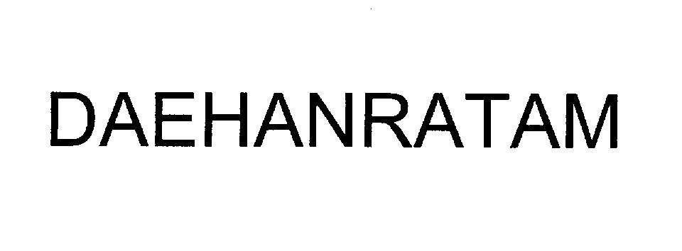 Mẫu nhãn hiệu DAEHANRATAM