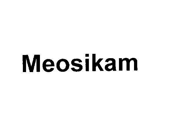 Mẫu nhãn hiệu MEOSIKAM