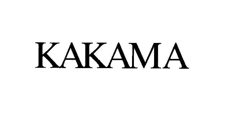 Mẫu nhãn hiệu KAKAMA