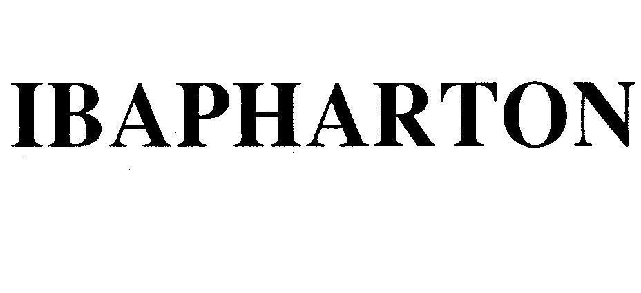Mẫu nhãn hiệu IBAPHARTON