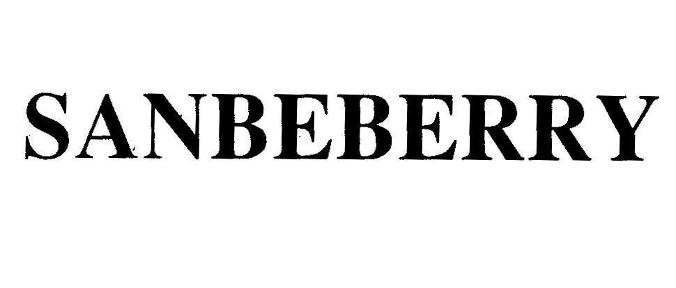 Mẫu nhãn hiệu SANBEBERRY