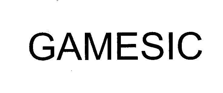 Mẫu nhãn hiệu GAMESIC