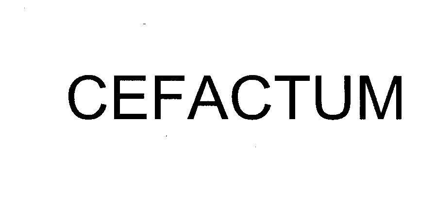 Mẫu nhãn hiệu CEFACTUM